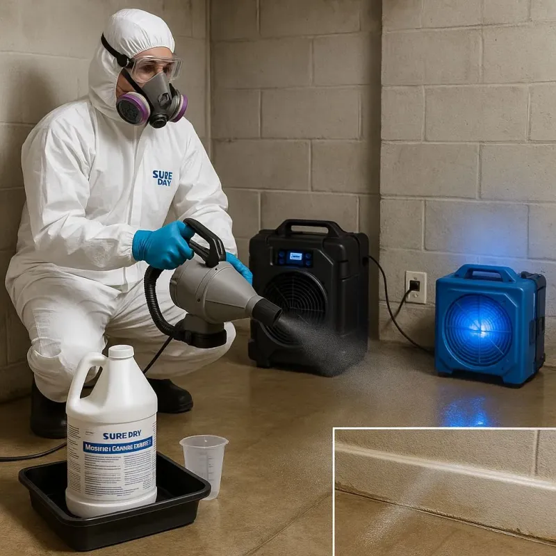 Sanitization and Odor Removal process in Davis County, IA