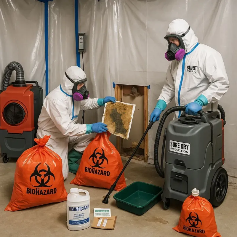 Contaminated Water Handling Protocols process in Davis County, IA